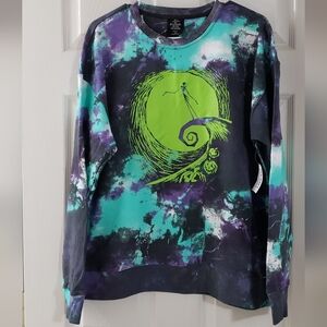Disney Tim Burton's The Nightmare Before Christmas Tie-Dye Sweatshirt